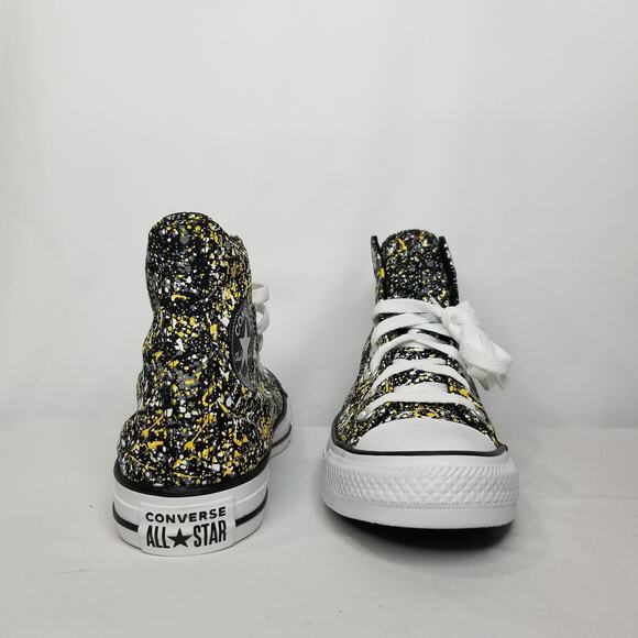 Converse  Unisex CTAS Splatter Paint Hi Tops Women Size 7 A00468F  NWT - Picture 7 of 10